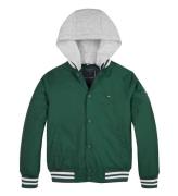 Tommy Hilfiger Jacka - Bomberjacka - Prep Green