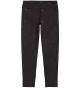 Polo Ralph Lauren Leggings - Svart m. Logotyper