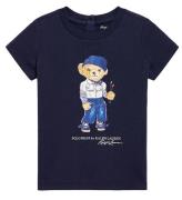 Polo Ralph Lauren T-shirt - SBTS II - MarinblÃ¥ m. Tryck