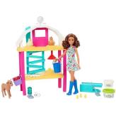 Barbie Dockset - Med Ã¤gg-Farm - Hatch & Gather