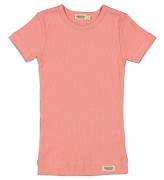 MarMar T-shirt - Modal - Rib - Rosa GlÃ¤dje