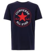 Converse T-shirt - Obsidian/EmaljrÃ¶d