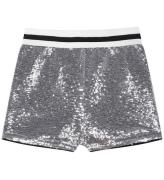 Zadig & Voltaire Shorts - Silver m. Paljetter