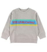 Stella McCartney Kids Sweatshirt - GrÃ¥melerad m. Rand
