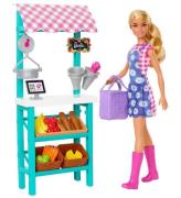 Barbie Dockset - Farmers Market Playset