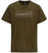 Hummel T-shirt - hmlTomb - Dark Olive