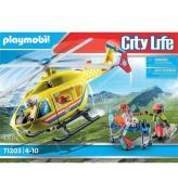 Playmobil City Life - RÃ¤ddningshelikopter - 71203 - 48 Delar