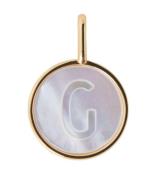 Design Letters HÃ¤nge Till Halsband - G - Pearl Gold