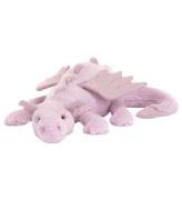 Jellycat Gosedjur - JÃ¤ttestor - 66 cm. - Lavender Drake