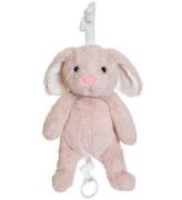 Teddykompaniet Gosedjur m. Musik - 20 cm - Kanin - Rosa