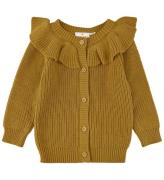 The New Siblings Cardigan - Stickad - TnsOlly - SkÃ¶rd Gold