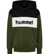 Hummel Hoodie - hmlMorten - Olive Natt