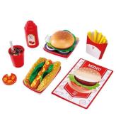 Hape Leksaksmat - 27 Delar - Fast Food