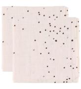 Done By Deer Muslinfilt - 70x70 - 2-pack - Powder Dreamy Dots