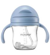 Mininor Mugg m. SugrÃ¶r - Tritan - 220 ml - BlÃ¥