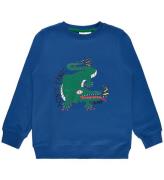 The New Sweatshirt - TnImran - Monaco Blue m. Krokodiler