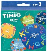 TIMIO Disc set 3 - Ã?ventyr, Alfabetet, GrÃ¶nsaker och Tid