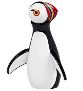Kay Bojesen TrÃ¤figur - Puffin - 20 cm - Svart/Vit