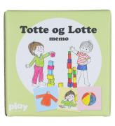 Forlaget Carlsen Memoryspel - Totte och Lotte - 30 Delar