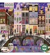 Eeboo Pussel - 1000 Delar - 58, 4x58, 4 cm - Magical Amsterdam