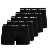 Jack & Jones Boxershorts - 5-pack - Jachuey - Svart