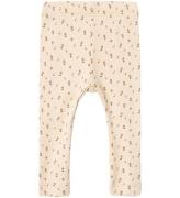 Lil' Atelier Leggings - NbfGago - Noos - Dimma m. Blommor