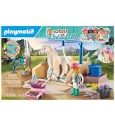 Playmobil Horses Of Waterfall - Isabelle & Lioness m. TvÃ¤ttplats