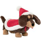 Jellycat Gosedjur - 15x7 cm - Winter Warmer Otto Sausage Dog