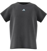 adidas Performance T-Shirt - JG Tee Lux - GrÃ¥ Mererad