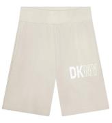 DKNY Sweatshorts - Creme m. Vit