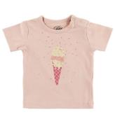 Petit Stad Sofie Schnoor T-shirt - Penelope - Rosa m. Glass