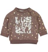 Petit Stad Sofie Schnoor Sweatshirt - Dammlila m. Guld