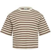 Sofie Schnoor T-shirt - Rib - Mellan Brown