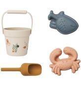 Liewood Strandset - Silikon - Kit Mini - Sea Creature/Sandy