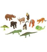 Wild Republic Figurer - Nature Tubhalsduk - 12 st. - Djur i regn