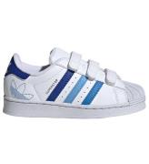 adidas Originals Skor - Superstar CF C - Vit/BlÃ¥