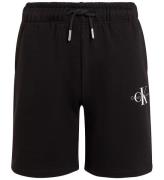 Calvin Klein Sweatshorts - Monogram avslappnad - Ck Black