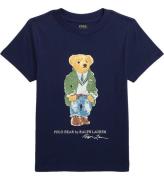 Polo Ralph Lauren T-shirt - MarinblÃ¥ m. Gosedjur