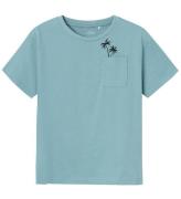Name It T-shirt - NkmVilian - Mineral Blue
