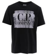 C.P. Company T-shirt - Svart m. Vit