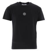 Stone Island T-shirt - Svart m. Vit