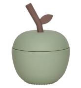 OYOY Mugg m. SugrÃ¶r - Apple - Silikon - Green