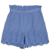 Creamie Shorts - Broderi - Koloni Blue