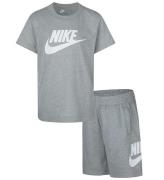 Nike Shortsset - T-shirt/Shorts - Dark Grey Heather