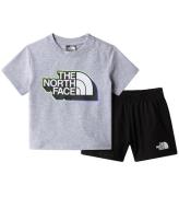 The North Face Shortsset - T-shirt/Shorts - Light Grey Heather/S