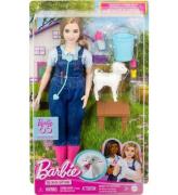 Barbie Dockset - 30 cm - KarriÃ¤r - GÃ¥rdsveterinÃ¤r