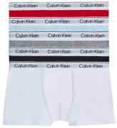 Calvin Klein Boxershorts - 5-pack - Svart/GrÃ¥/Vit/RÃ¶d/LjusblÃ¥