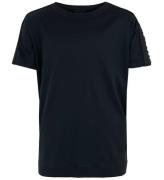 Emporio Armani T-shirt - MarinblÃ¥ m. Logorand