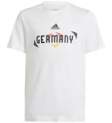 adidas Performance T-shirt - Tyskland Tee Y - Vit/Svart
