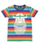 DanefÃ¦ T-shirt - Dane Rainbow Ringer - Kanottur Erik